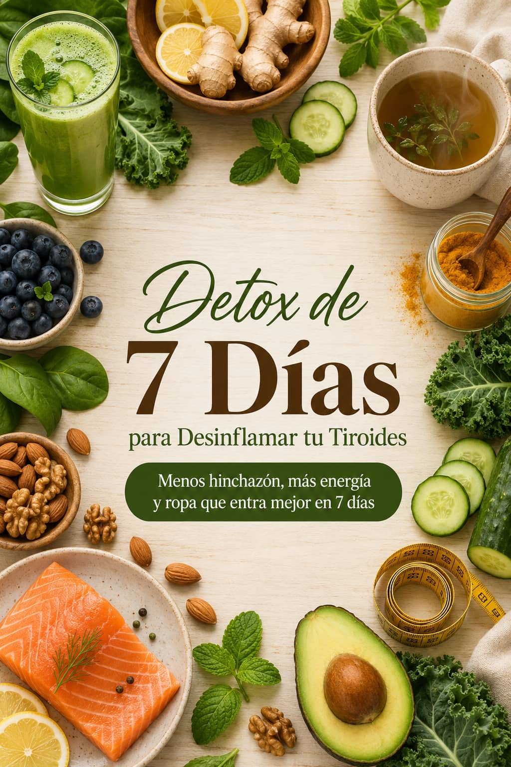 Detox de 7 Días para Desinflamar tu Tiroides