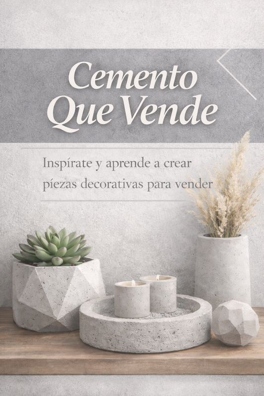EMPRENDE CON CEMENTO + 5 BONOS DE REGALO EXCLUSIVOS